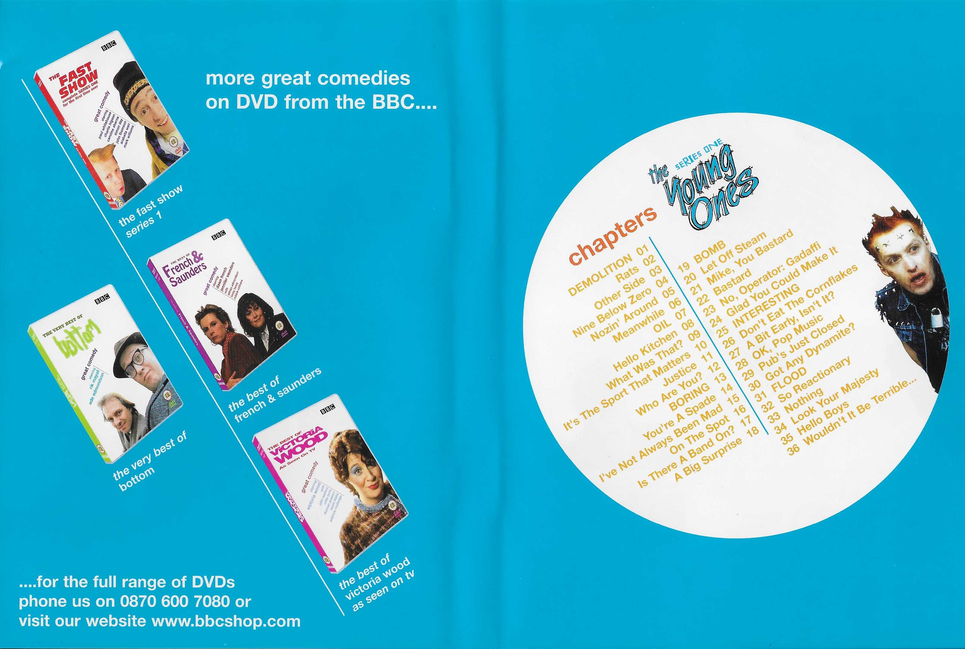 Middle of cover of BBCDVD 1136